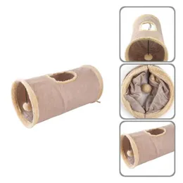 Small Animal Supplies Enjoyable Recreational Kitten Tunnel Toy Pet Foldable Funny