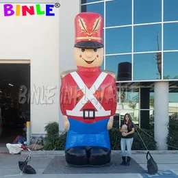 New products giant fat Inflatable Soldier Model Nutcracker Cartoon airblown amy man for Christmas Decoration