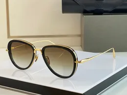 A DITA zakłopotanie -dwa oryginalne okulary przeciwsłoneczne dla męskich słynne modne luksusowe marka retro marka projektantka T0P Jakość moda luksus 068
