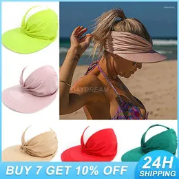 Cappelli a tesa larga Protezione dai raggi UV Cappello a testa Dabler elastico Stile superiore Nessun accessorio per abbigliamento Secchio esteso per l'ombreggiatura solare