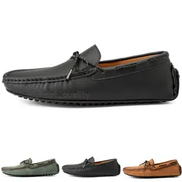 Moda Mens Sapatos Casuais Drive Confortável Men Daily Men Diário Cem Cem Leisure Black Slip On Man Lazy Overshoes Sneikers Shoe Walking Sapato A189