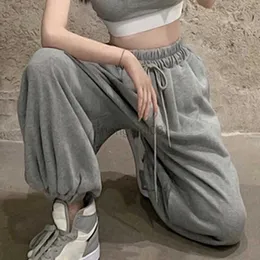 Women's Jeans SHUJIN Oversize Women White Jogging Sweatpants Korean Fashion Sports Pants Casual Harajuku Wide Joggers Trousers Ankle-length Y23