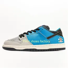 2023 New Design Dunks Low Men Women Running Shoes SB Low Pro Blue-Black Outdoor Sneakers CW1590-400