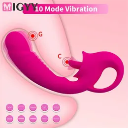 IN Tongue Dildo Vibrator Frequency Massage Vagina Clitoral Stimulate Toys for Women Sex 75 % Rabatt auf den Outlet-Online-Verkauf