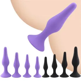 Größe Starker Saugnapf Silikon Butt Anal Plug Dildo Weibliche Erotische Sex Produkte Sexy Spielzeug für Erwachsene 18 Frau Männer Homosexuell Sexshop 50 % günstiger Online-Verkauf