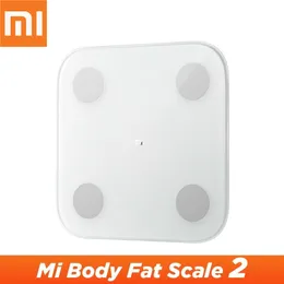 Orijinal Xiaomi Mijia Ev Kompozisyon Uygulama Uygulaması Akıllı Mi Vücut Yağ Ölçeği 2