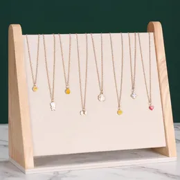 Boxes Solid Wood Jewelry Rack Hanging Necklace Bracelet Jewelry Rack Ring Storage Rack Counter Display Jewelry Display Props