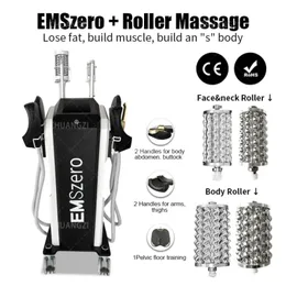 Nyligen lanserad 6 i 1 Body Slimming DLS-Emslim Roller Muscle Building Machine Ny RF 14 Tesla High Energy Emzero Forming Muscle Gain