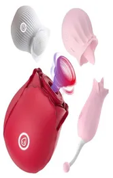 Sex Toy Massager Shande Manufacturer s Whole Red Cute Yoni Rose Suction Vibrator Pink Flower for Women7418371