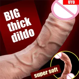 Big Toys dureza Comfort Lifelik Adult Sex Toy Penis Silicone Dildos para mulheres 18 Dildo realista 80% Loja online