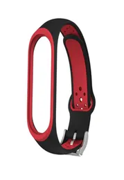 Sport horloge riem siliconen vervanging slimme armband waterdichte horloges slim ademende polsband voor Xiaomi Miband 4 35937307