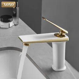 XOXO Basin Faucet Cold and Hot Water Bathroom Faucet Single handle Basin Mixer Tap Deck Mount Torneira 23095 G230518