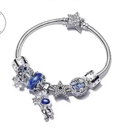 Bangle charm 925 originele Journey to the Stars ing for the Galaxy vakantiecadeaus voor vriendinnen voor vriendinnen luxe sieraden