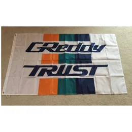 Bannerflaggor Anpassad gåva 3x5ft polyesterflagga med greddy banner 3ftx5ft måste skicka mönster till kundservice