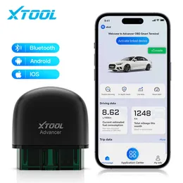 Automotive Repair Kits XTOOL Advancer AD20 Car Engine Diagnostic Tools OBD2 Code Reader Scanner Android /IOS Better than ELM327/AD10 Update G230522