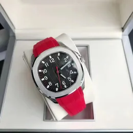 Мужские часы Sapphire Automatic 40 мм удобные резиновые полосы Luminous Top Watch Montre de Luxury