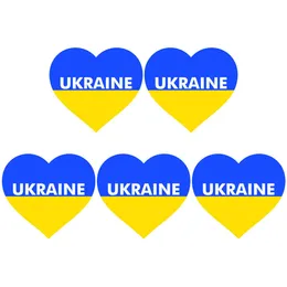 Bandeira bandeira bandeira ukrain adesivo de bandeira europeia fãs ucranianos bandeira de superfície de superfície adesiva de superfície notebook de personalidade de personalidade de parede de parede G2305524