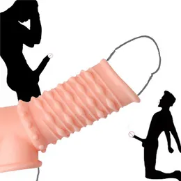 Nouveau Design Pénis Anneau Mâle Adulte Sex Toys Stimulant G-point Verrouillage Sperme Prolonger Temps Silicone Matériel Réutilisabilité 80% Boutique En Ligne