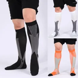 Sports Socks 2023 Men Autumn Winter Fashion Football Running Stockings Compression Riding Cycling Soccer Outdoor