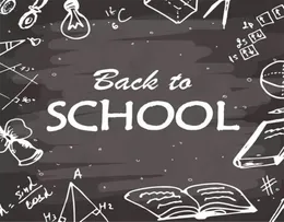 Back to School Themed Vinyl Backdrops for Pography Digital Printed Drawing on Blackboard Children Kids Studio Po Booth Backg1849775