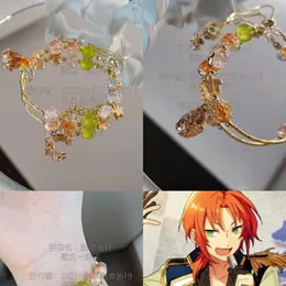 Link Bracelets Ensemble Stars Women Anime Jewellery Bracelet Jewelry Fashion Unisex Hand Made Gold Color Zinc Alloy Armband