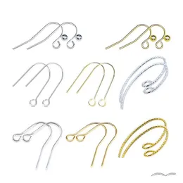 Other Universal Variety Of Pure Copper Colorpreserving Electroplating Hypoallergenic Ear Hooks Gseg09 Jewelry Accessories Ears Drop Dhcn1