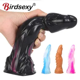 Dragon Dick Products Realskin Anal Plug Adandは、女性向けのDildo Sex Toy Real Artistic Dildosを提供