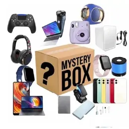 Outros fones de ouvido eletrônicos digitais de brinquedos Lucky Mystery Boxes Gifts Há uma chance de abrir câmeras drones gamepads earphone mais gi dht9k