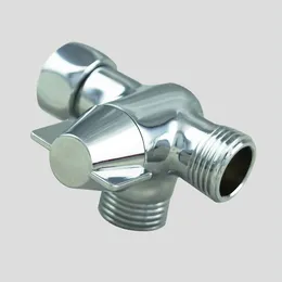 Shower Arm Adapter Three-way Water Separator Nozzle T-type Joint Shower Arm Three-way Splitter Bathroom Accessories