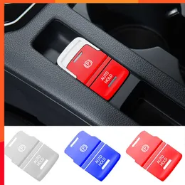 새로운 자동차 핸드 브레이크 자동 보류 P 스위치 버튼 커버 캡 트림 보호 스타일링 스타일링 액세서리 7 7.5 MK7 at 2015-2019