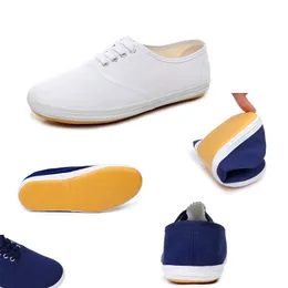 Kvinnliga män dukskor snörda upp casual skor mode vilda vit blå utomhus sneaker sko