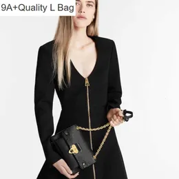 9A Bag designer bag women bag 20.5 cm Embossed leather detachable zipper clever use of adjustable shoulder strap, handbag cross body bag 039
