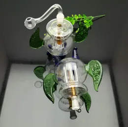 Tubi di fumo Narghilè Bong Glass Rig Oil Water Bong Bottiglia d'acqua in vetro per treppiede a colori di vendita calda in Europa e in America