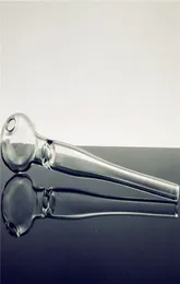 새로운 Pyrex Quartz Huttz Glass Oil Burner Pipe 흡연 핸드 DAB RIG6007845를위한 큰 투명 유리 튜브 워터 Bong