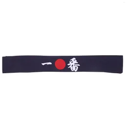 Bandanas Japanese Hair Band Karate Supply Chef Decorative Head Återanvändbart tillbehör Pannband