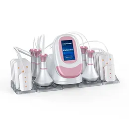 6 in 1 Ultrasonic Vacuum Cavitation Slimming 80K s shape cavitation machine rf Lipo Laser loss weight machine