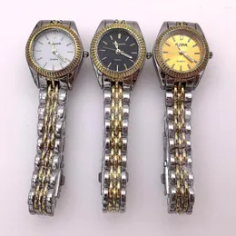 Relógios de pulso 10pcs/lots mixed watches Gold women bracelete moda mulher assistir vestido casual lúdio