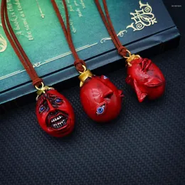 Pendant Necklaces 1997 Berserk Necklace For Men Behelit Griffith Egg Of King Metal Anime Jewelry Chains Choker Collares Charm