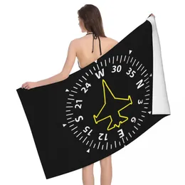 Customized Soft Linen Microfiber Wamsutta Beach Towels For Jet