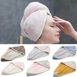 Modern Saç Kurutma Havlu Kırışıklık Dirençli Yıkanabilir Saç Kurutma Şapkası Kadın Rahat Kuru Saç Şapkası
