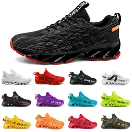 2023 Running Shoes Men Black White Red Blue Orange Yellow Pink Purple Green Mens Trainers Outdoor Sports Sneakers Color8