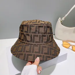 Designers letra chapéu de balde para homens Caps dobráveis ​​femininos Fashion Fisherman Beach Sun Visor Wide Brim Hats dobring Ladies Bowler Bap