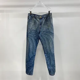 Hochwertige Designerjeans in europäischer Größe, hübsche Jeans, exquisites Druckdesign, luxuriöse Freizeitjeans für Männer