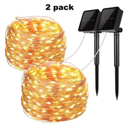 Strings Solar Led Light Outdoor String Lights 5/10/20/30 Meters Waterproof Fairy Holiday Christmas Garland Lamp GardenLED