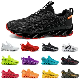 2023 Running Shoes Men Black White Red Blue Orange Pink Pink Purple Green Mens Trainers Outdoor Sports Sneakers Color6