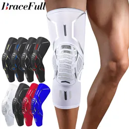 Skyddsutrustning 1PC Knee Brace Compression Support Stuffsäker kuddar Hylsa för att köra Artrit Joint Pain Relief Men Women 230524