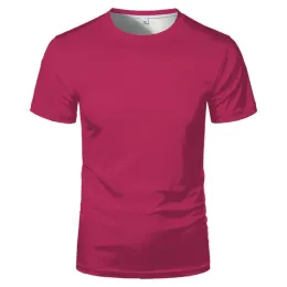 FedEx Beyaz Süblimasyon Ağartılmış Gömlekler Isı Transferi Boş Saf Düz Renk Gömlek Ağartılmış Polyester Tişörtler Bize Erkek Kadın Parti Malzemeleri