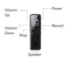 S267 Recorder Voice Recorder Lithium-Akku 30 Stunden 8 GB Multinationale Sprache Timed Repeat-Passwort