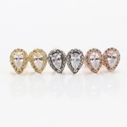 stud stud stud stud exring new for doreilles 925 Sterling Silver Gold / Rose Gold Plated Sear Drop Acks Women Women Christmas Gifts