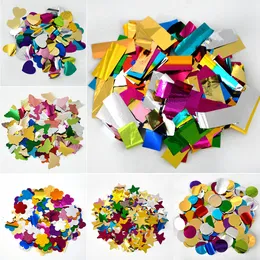 5kg/bag Colourful confetti paper foil star/heart/butterfly shape accessories Confetti machine paper for Party Wedding Event